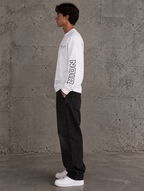 FADE NOIR | Witte Statement Longsleeve