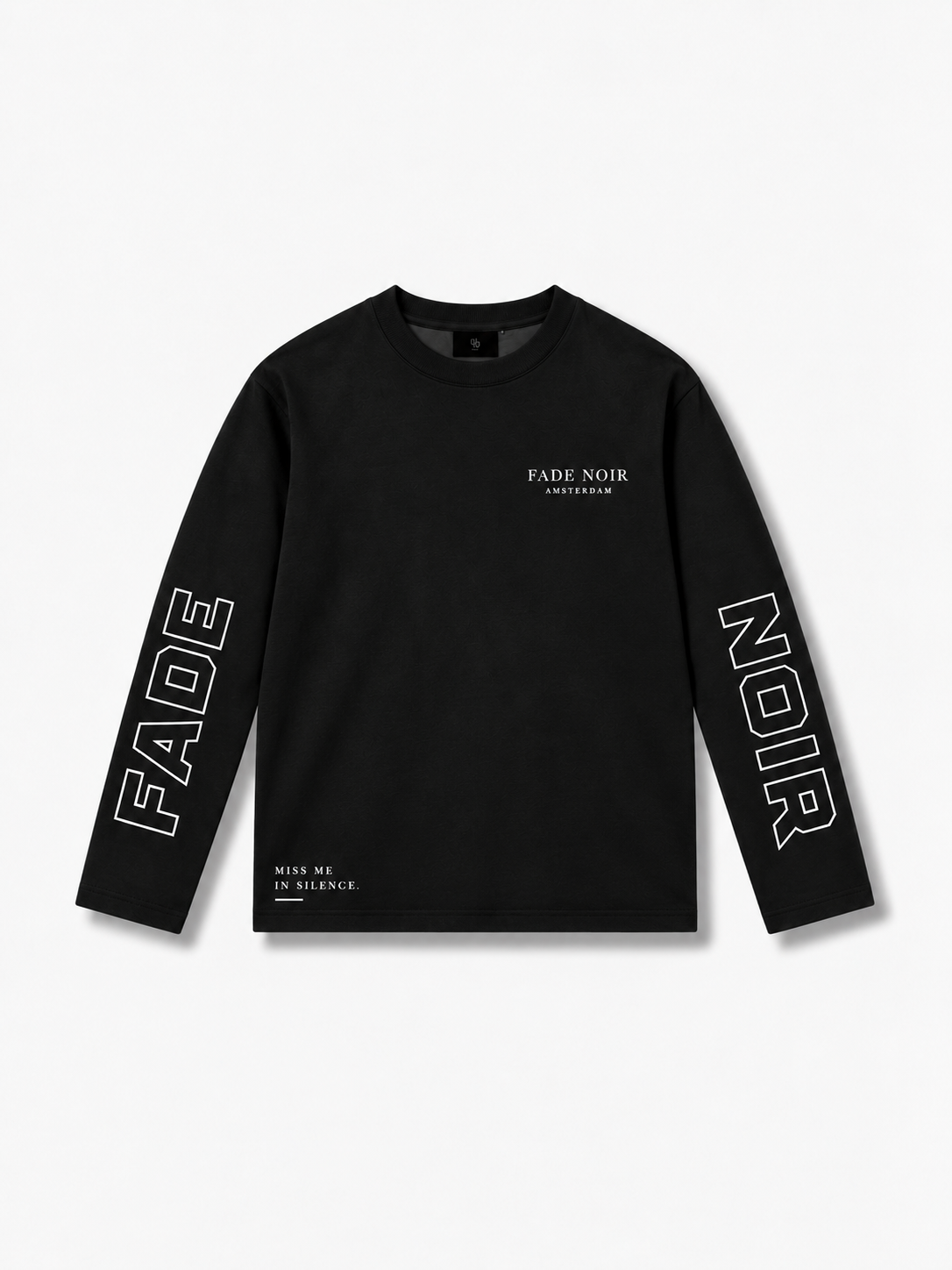 FADE NOIR | Black Statement Longsleeve