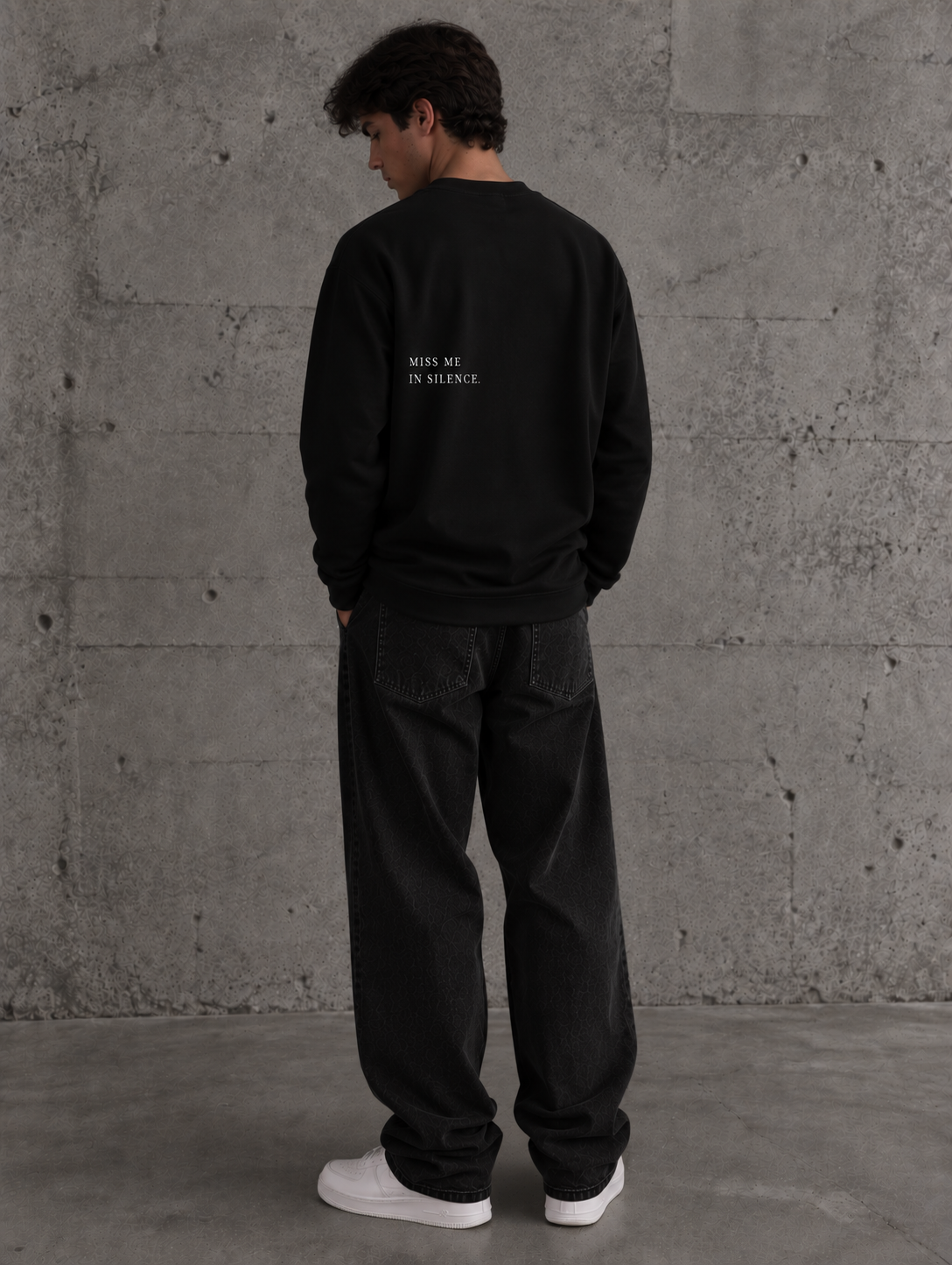 FADE NOIR | Black Statement Longsleeve