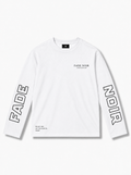 FADE NOIR | Witte Statement Longsleeve