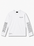 FADE NOIR | Witte Statement Longsleeve
