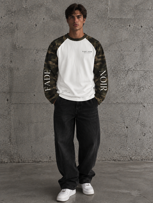 FADE NOIR l AMSTERDAM Camo Longsleeve