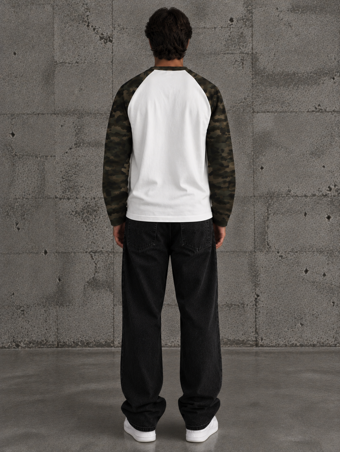 FADE NOIR l AMSTERDAM Camo Longsleeve